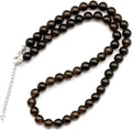 Natural Citrine Beaded Choker - Genuine 8mm Yellow (Style DXDP)