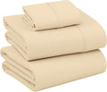 RUVANTI 100% Cotton Twin XL Sheet Set - Crisp Percale Comfort