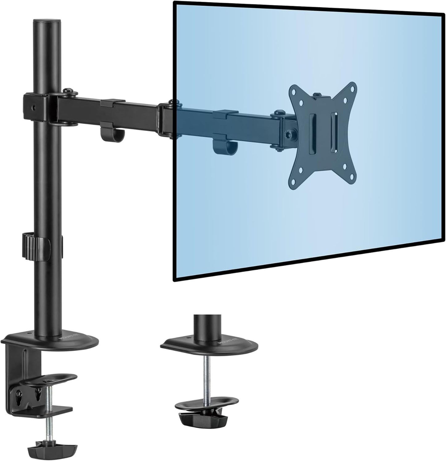 Mount-It! Single Monitor Arm Mount for 19 to 32 Inch Screens
