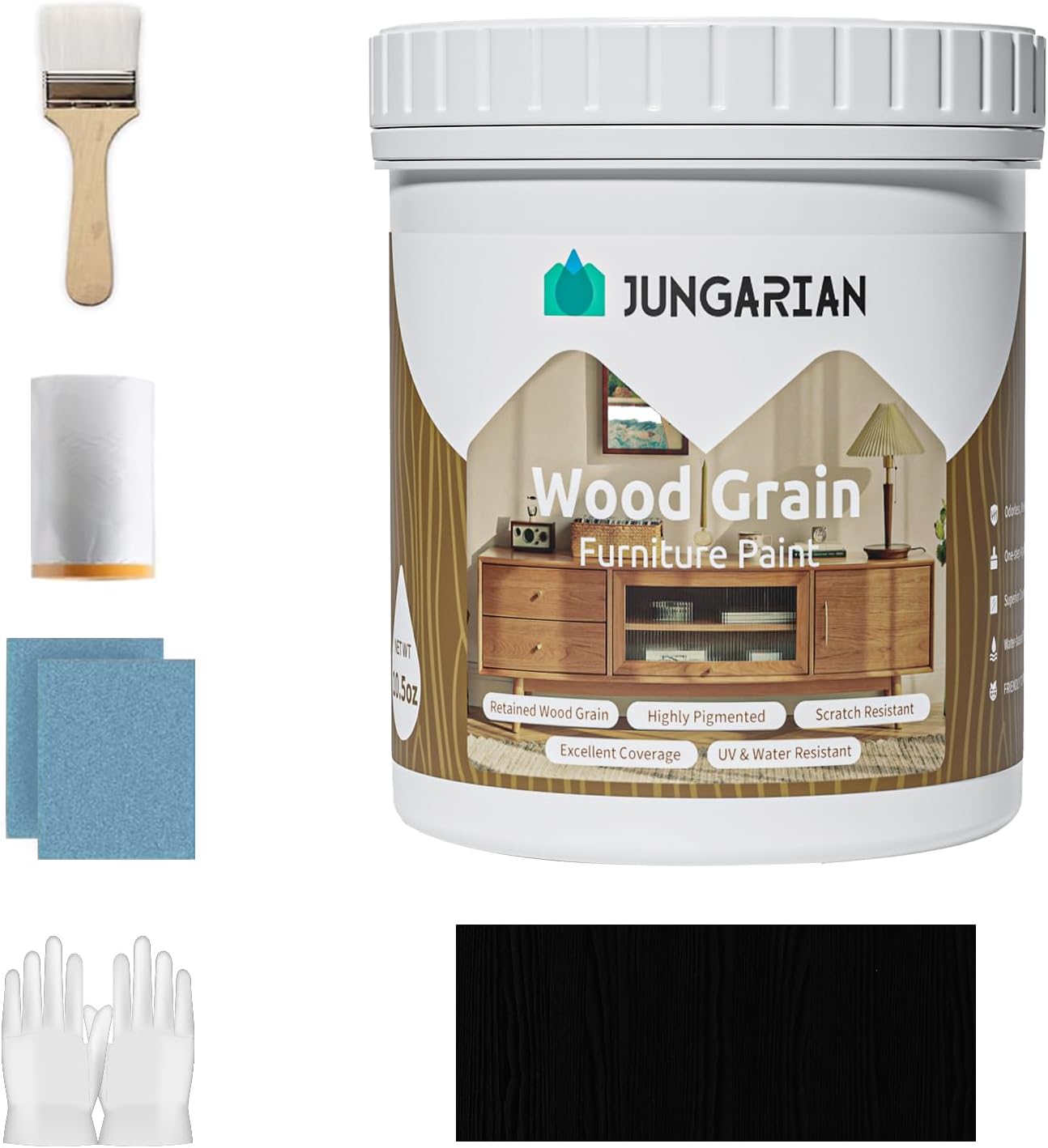 Wood Grain Furniture Paint 32oz - All-in-One Solution for DIY