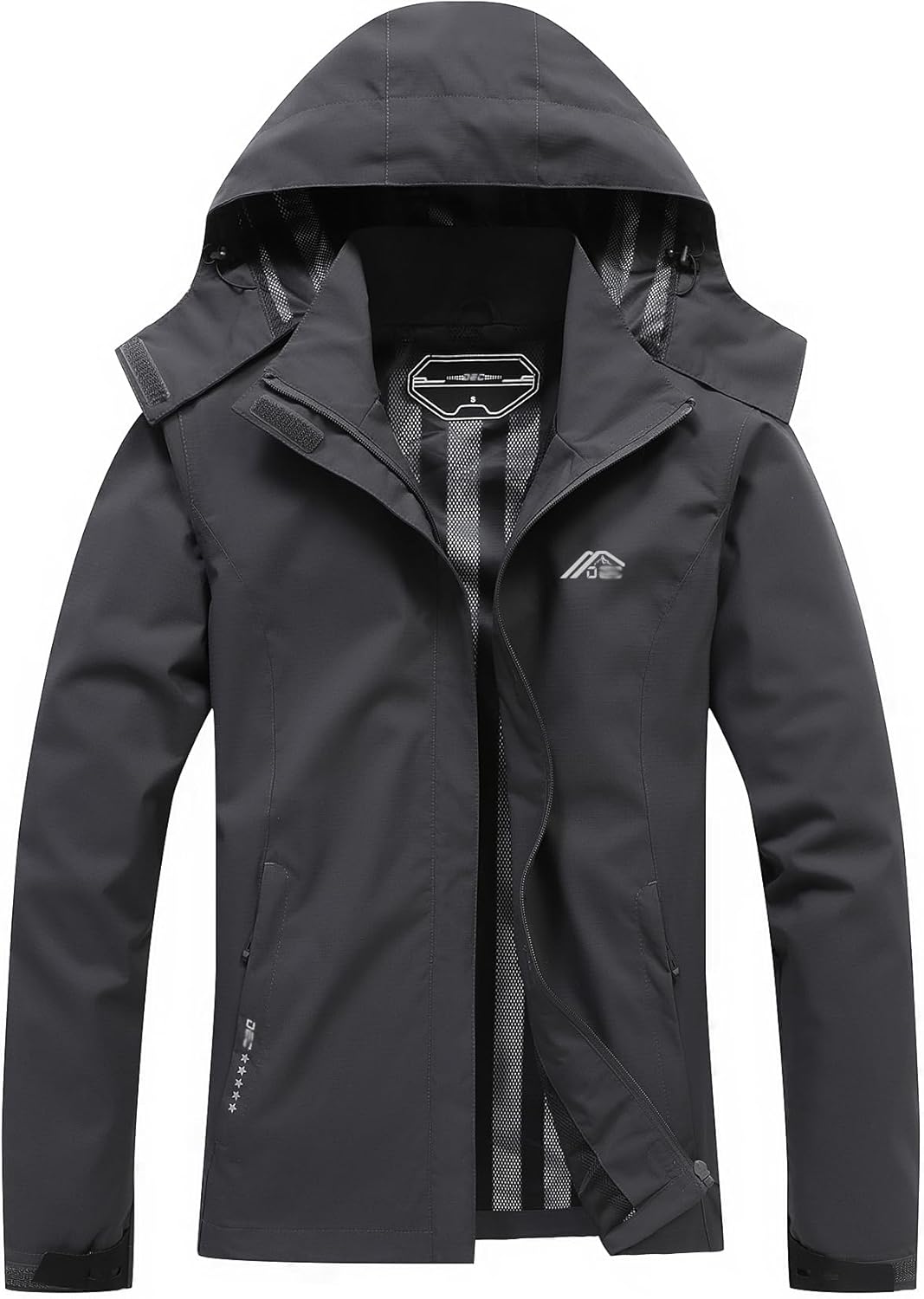 Women's Waterproof Raincoat Lightweight Jacket for Outdoor Travel