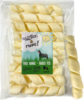 BULLYSTICKS & MORE 6 in Beef Cheek Springs for Dogs - High Protein