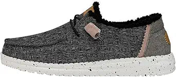 Hey Dude Women's Wendy Warmth Fur Slip-On Shoes for Comfort