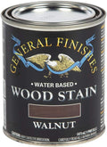 General Finishes Water Based Wood Stain 1 Pint, Walnut - Rich