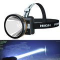 Super Bright Headlamp Rechargeable LED Spotlight - Long Range Beam
