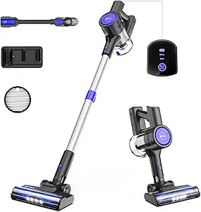 UMLo Cordless Vacuum Cleaner with 25KPa Suction Power