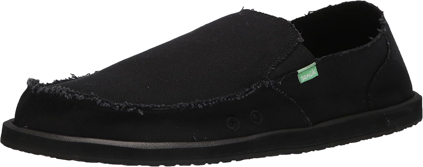 Sanuk Mens Vagabond Sidewalk Surfer Slip On Shoes for Men