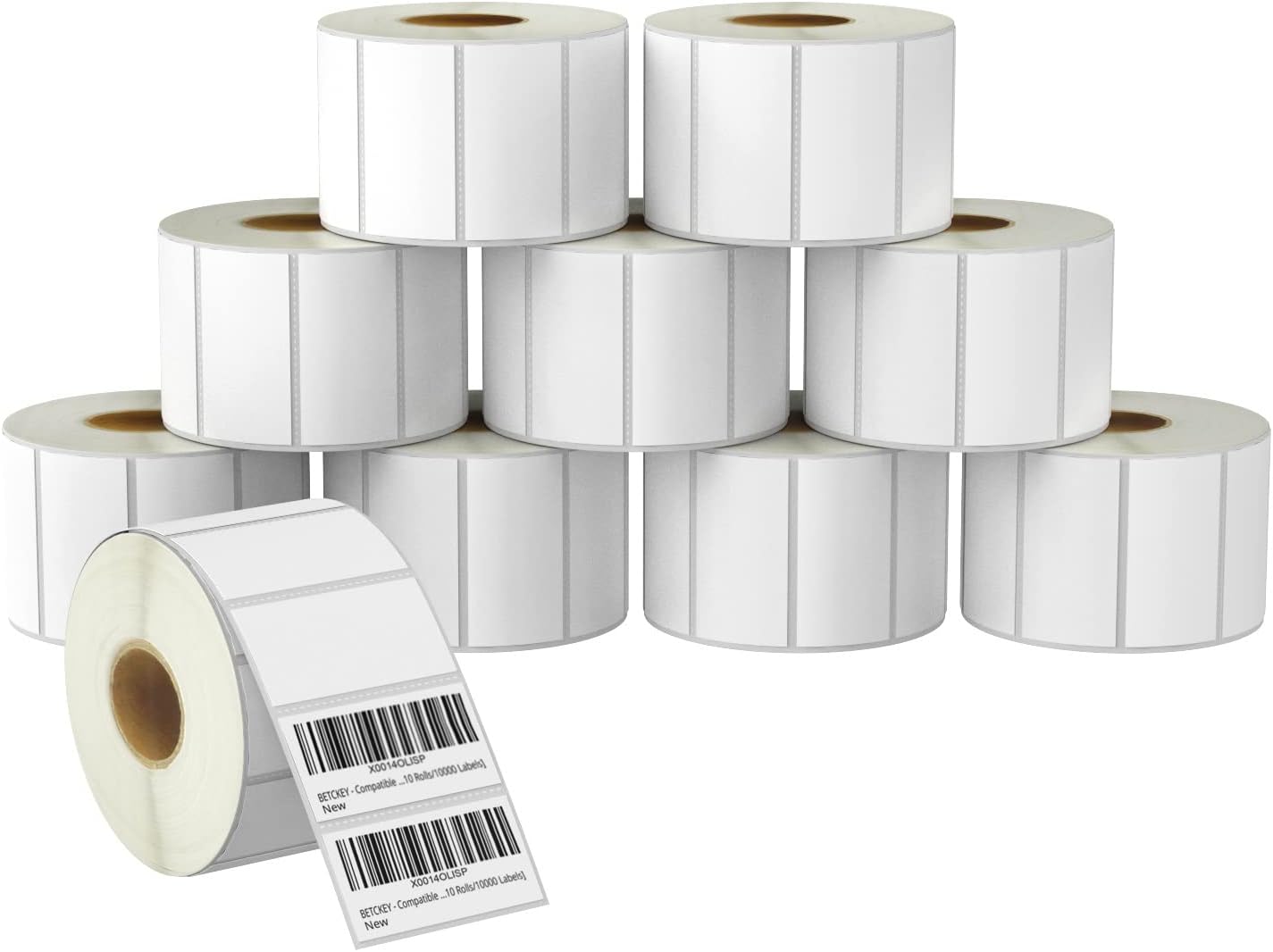 Premium 2x1 UPC Barcode Labels for Zebra/Rollo [10 Rolls]