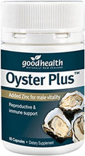 Goodhealth Zinc Plus Oyster Extract 60 Capsules - Natural Zinc for Men