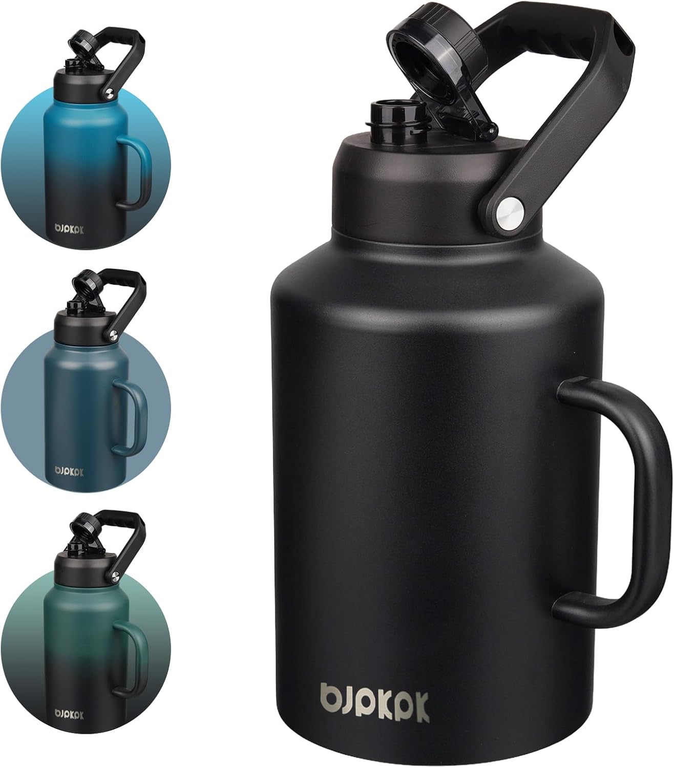 Insulated Water Bottle 1 Gallon with Handle for All Occasions