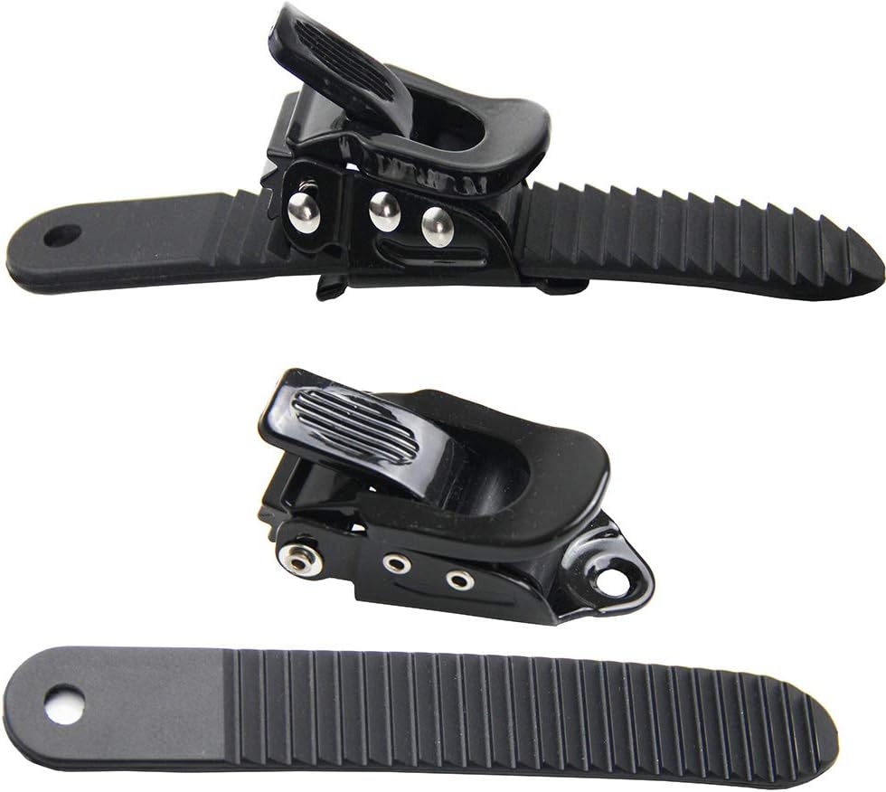 UP100 Snowboard Binding Set: Secure Strap-in System