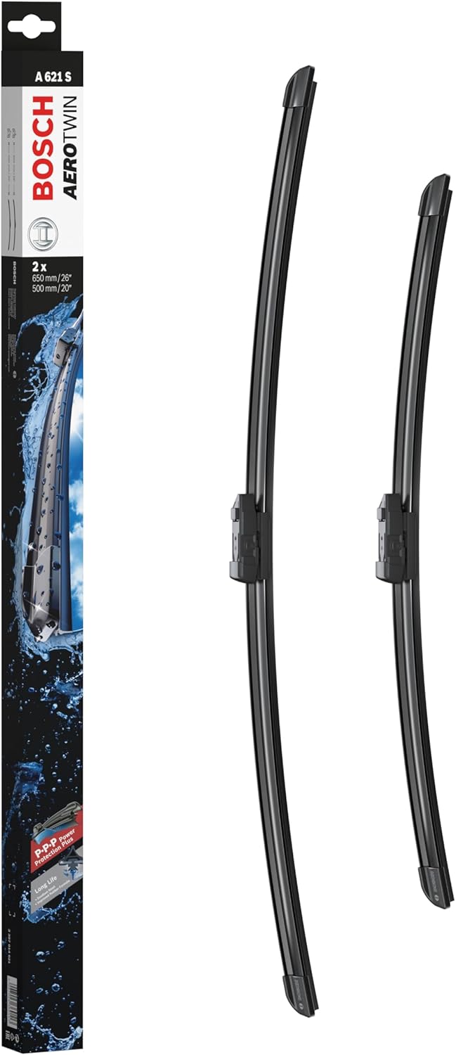 BOSCH 3397014621 AeroTwin Wiper Blade Set for Clear Visibility
