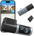 2K 1440P QHD Dash Cam for Cars - Clear 2.5K Night Vision Recorder