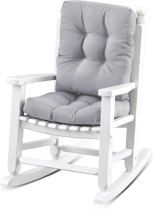 Kids Rocking Chair Cushion Pad Set for Indoor and Outdoor Use