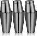 Sabary 6 Pcs Cocktail Shakers Boston Set - Two Sizes for Home Bars