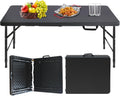 Portable Folding Table for Indoor and Outdoor Use - Heavy Duty