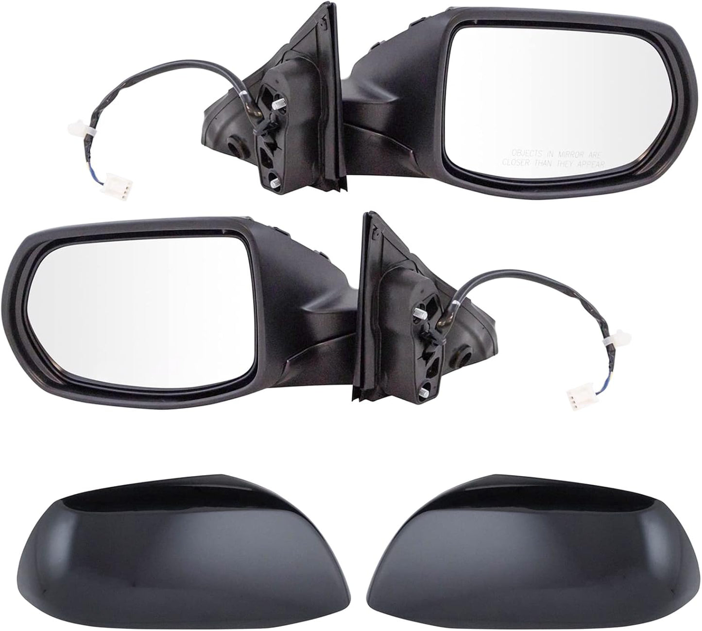 TRQ Power Mirror Set for 2016-2022 Honda HR-V - Easy Install
