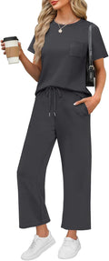 WIHOLL 2 Piece Summer Sets for Women - Casual Travel Ready