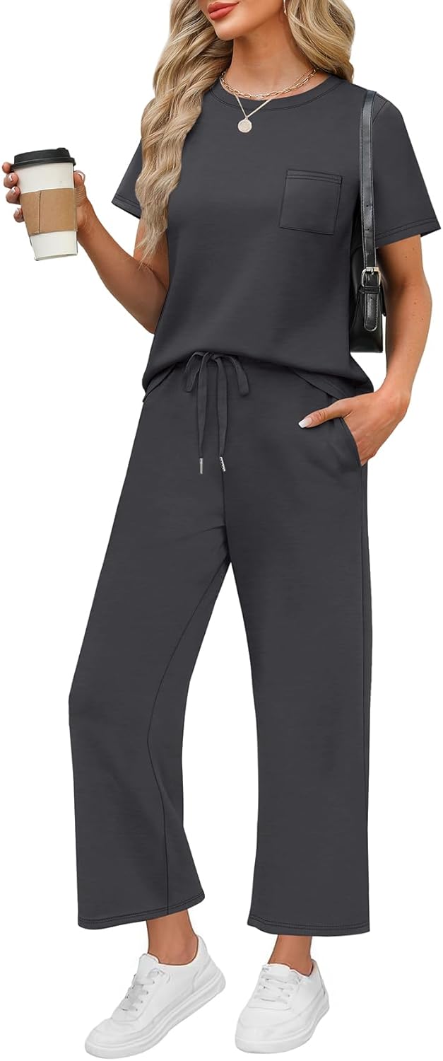 Stylish WIHOLL 2 Piece Sets for Women Casual Summer Outfits