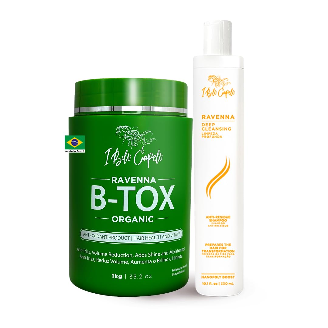 I Belli Capelli Ravenna Organic B-tox Hair Treatment Kit Review