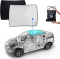 Foldable Sunshade Sunroof Window Shade for Tesla Model Y - UV Heat