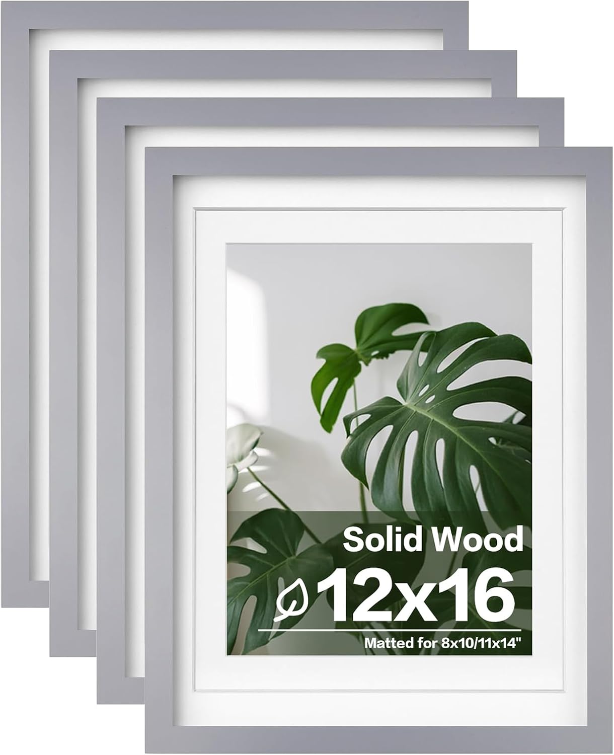 Egofine 12x16 Picture Frames Set of 4 for Wall Mounting