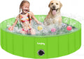 Furrybaby Foldable Dog Pool 47in - Sturdy Collapsible Pet Bath