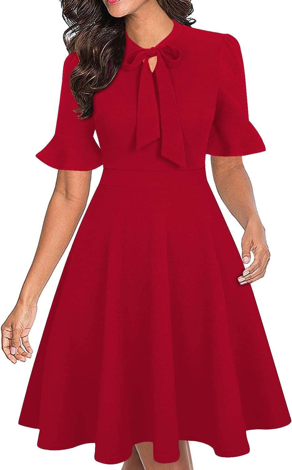 Women Summer Floral Ruffle Sleeve Dresses for Every Occasion