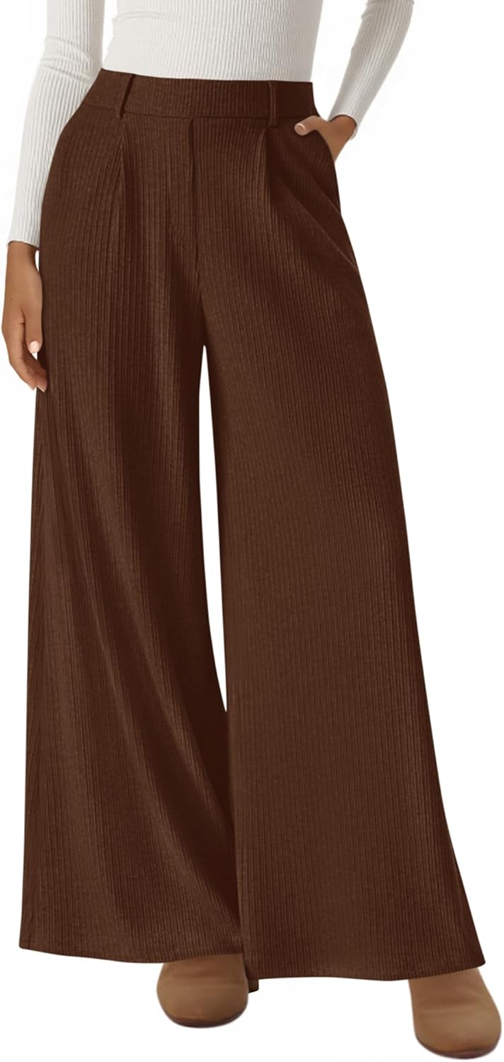 BTFBM Wide Leg Pants for Women - Stylish and Comfy Trousers