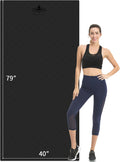 Extra Long Non-Slip Hatha Yoga Mat - Ideal for Home Workouts