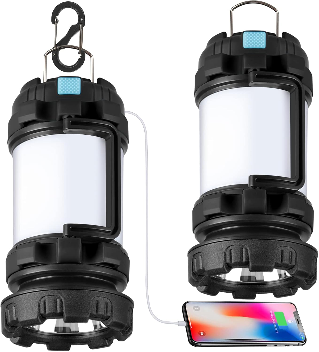 High Lumens Camping Lantern with Power Bank and Waterproof Design