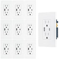 BRILLTECH 4.8A/24W USB Outlet Duplex with Type C & A - Tamper