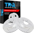 Front Performance Brake Rotors Set for 1994-2004 Ford Mustang
