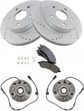 Front Performance Brake Pad & Rotor Kit for 2006 Dodge Ram 1500