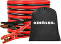 K KRIEGER Jumper Cables 25 ft 2-Gauge - Heavy Duty Booster Cables