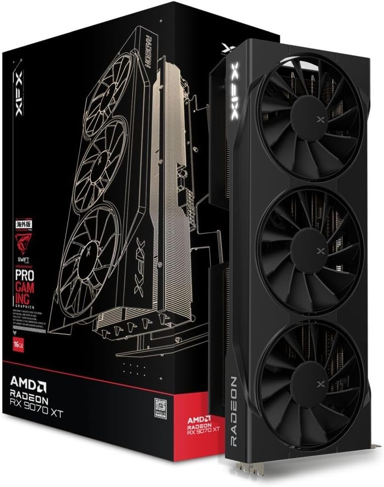 XFX Swift AMD Radeon RX 9070 XT Triple Fan Gaming Edition Review