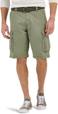 Loose Fit Men's Cargo Shorts by Lee - Durable Twill with Nine Pockets