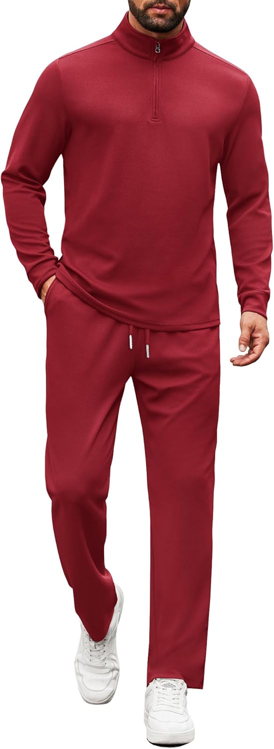 COOFANDY Men's Tracksuits for Casual Athletic Comfort and Style