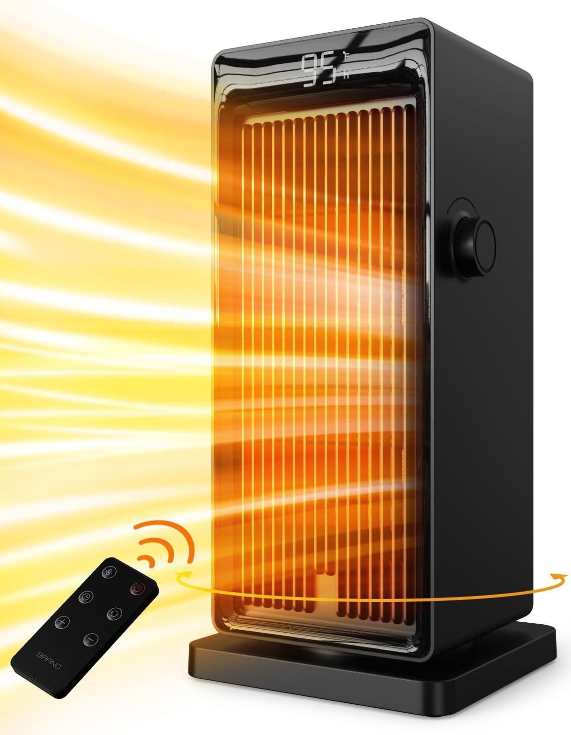 Fast Heating Electric Space Heater - Stay Cozy & Safe!