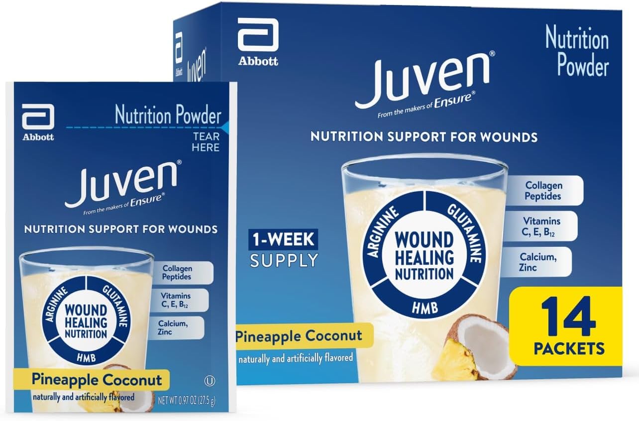 Juven Therapeutic Nutrition Drink Powder for Wound Healing