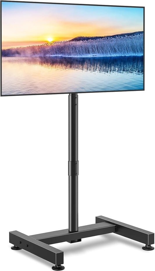 Height Adjustable TV Stand for 13-50 TVs - VESA 200x200 - Portable Solution