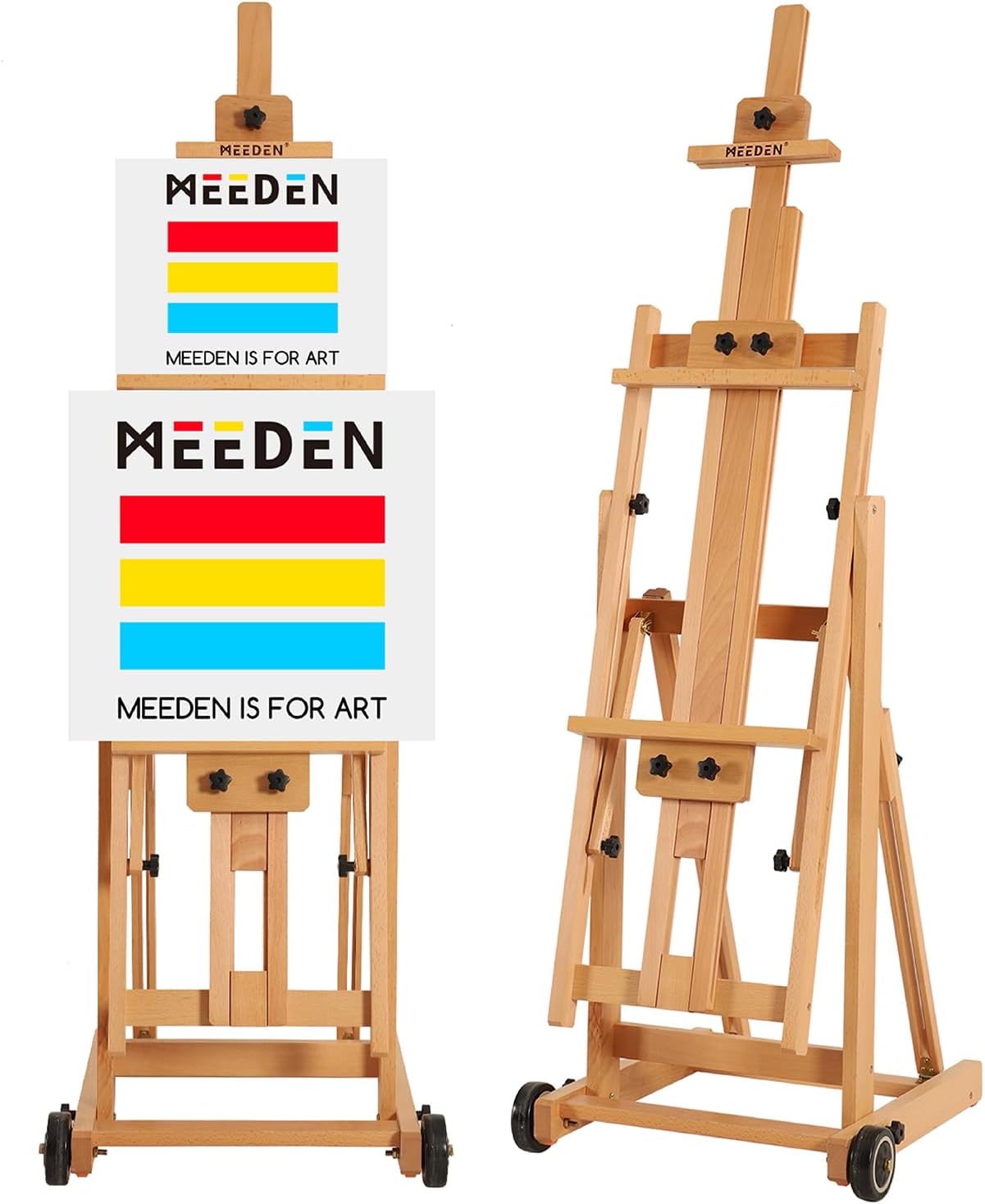 MEEDEN Versatile Studio H-Frame Easel for All Media Use