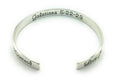 Sterling Silver Cuff Engraved with Galatians 5:22-23 Scripture