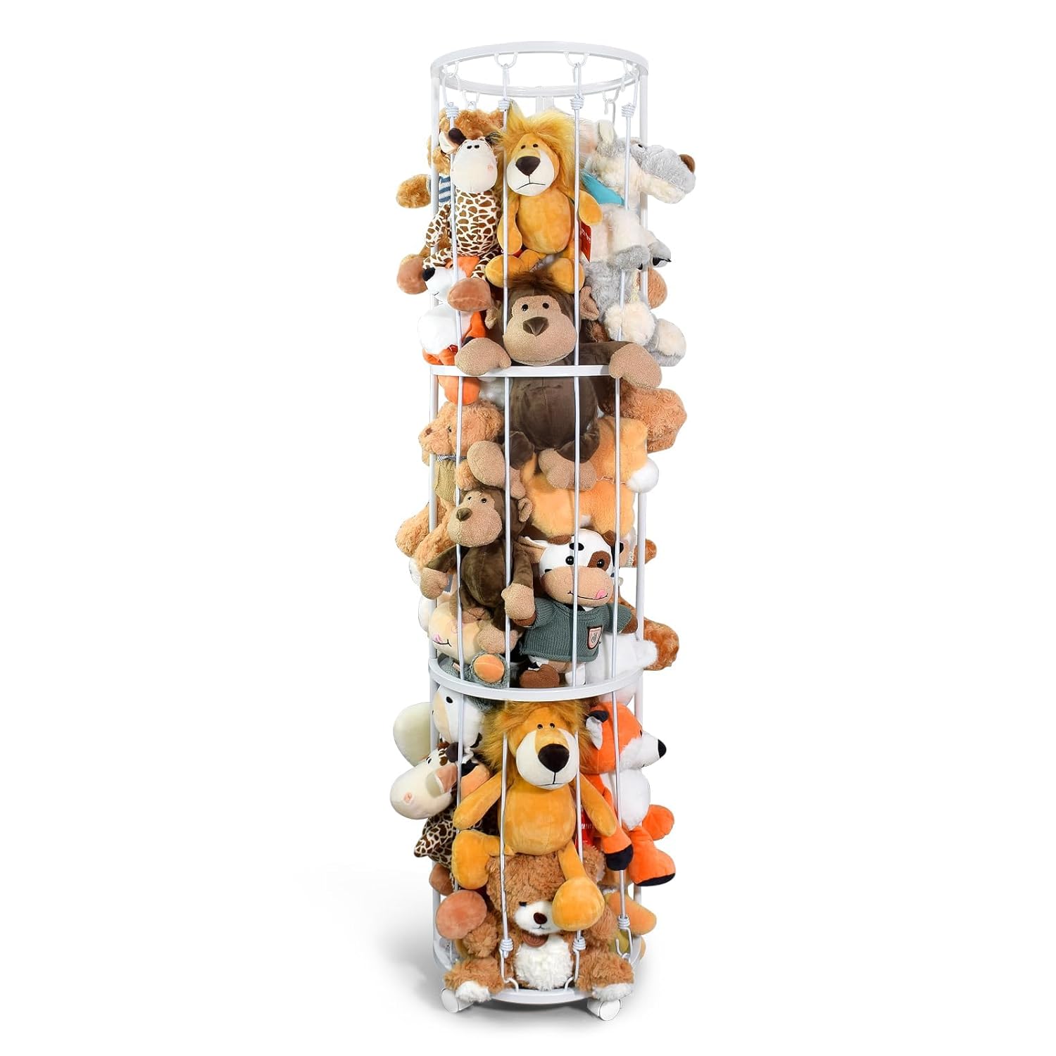 Stuffed Animal Storage Zoo Organizer for Plush Toys and More