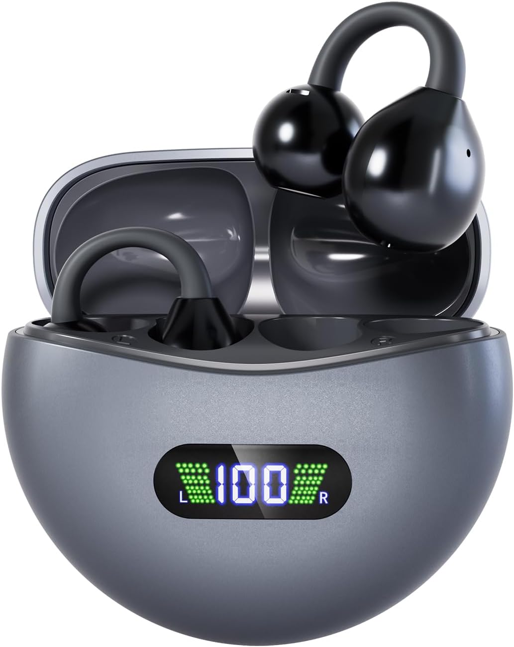 Bluetooth 5.4 Wireless Earbuds: HD Sound, 60H Playback, Waterproof, Mic