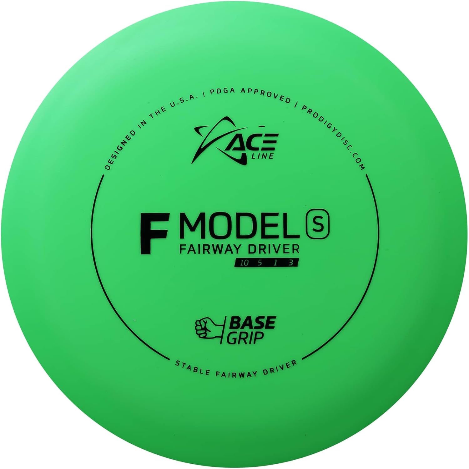 Prodigy F Model S Basegrip | Overstable Fairway Driver