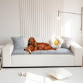 Fuzzy Pet Sofa Cover for 3-Cushion Couch - Non-Slip Washable Fit