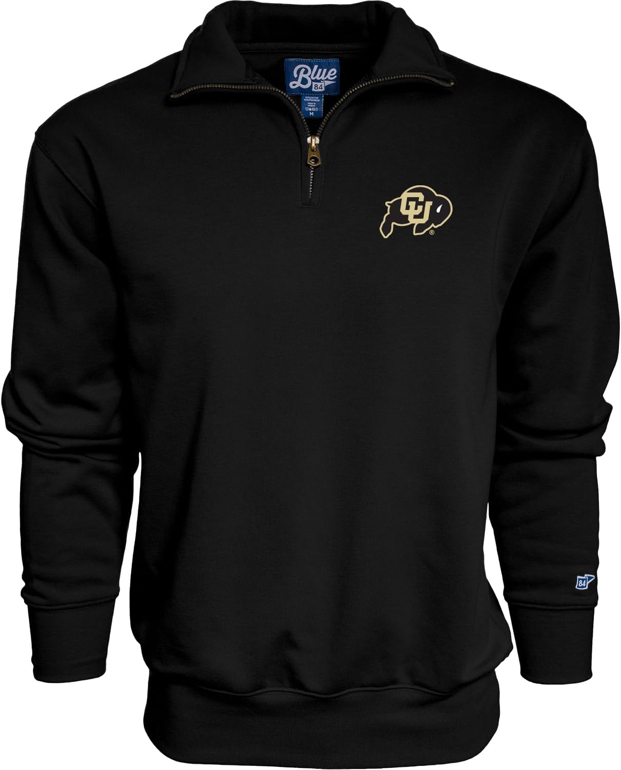 Blue 84 Men's Quarter Zip Sweatshirt for Colorado Fans