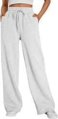 Wide Leg Sweatpants High Waisted Baggy Lounge Pants - Comfortable Fit
