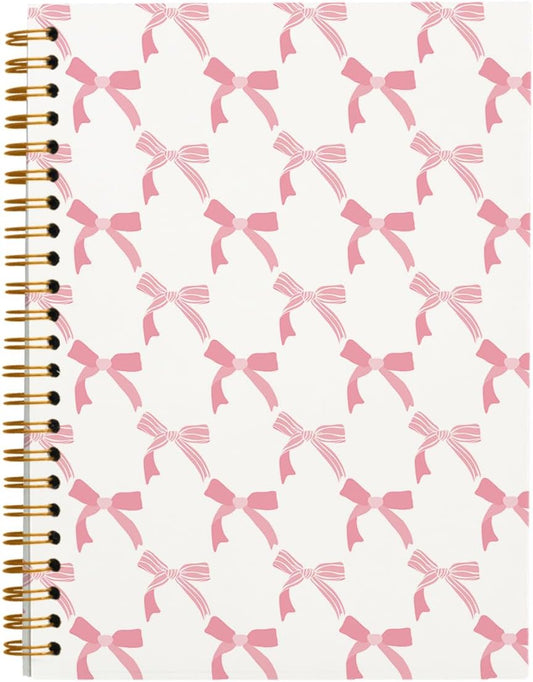 FLVGE Pink Bow Coquette Journal - Pretty & Practical Notebook
